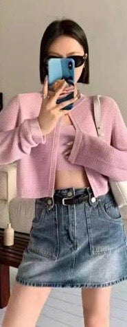 Two Piece Sets Knitted Sweater